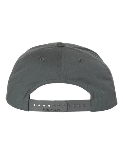Low Pressure Club Richardson Flat Bill Cap Flint Grey Hats