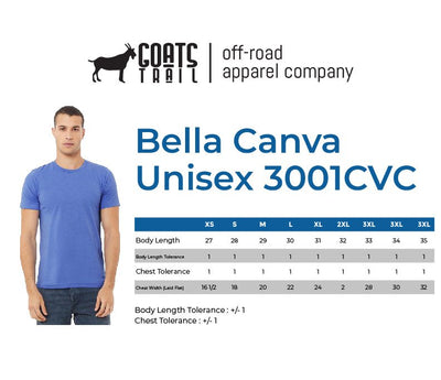 LROC Bella Canva Unisex Tee Shirt - Goats Trail Off - Road Apparel Company