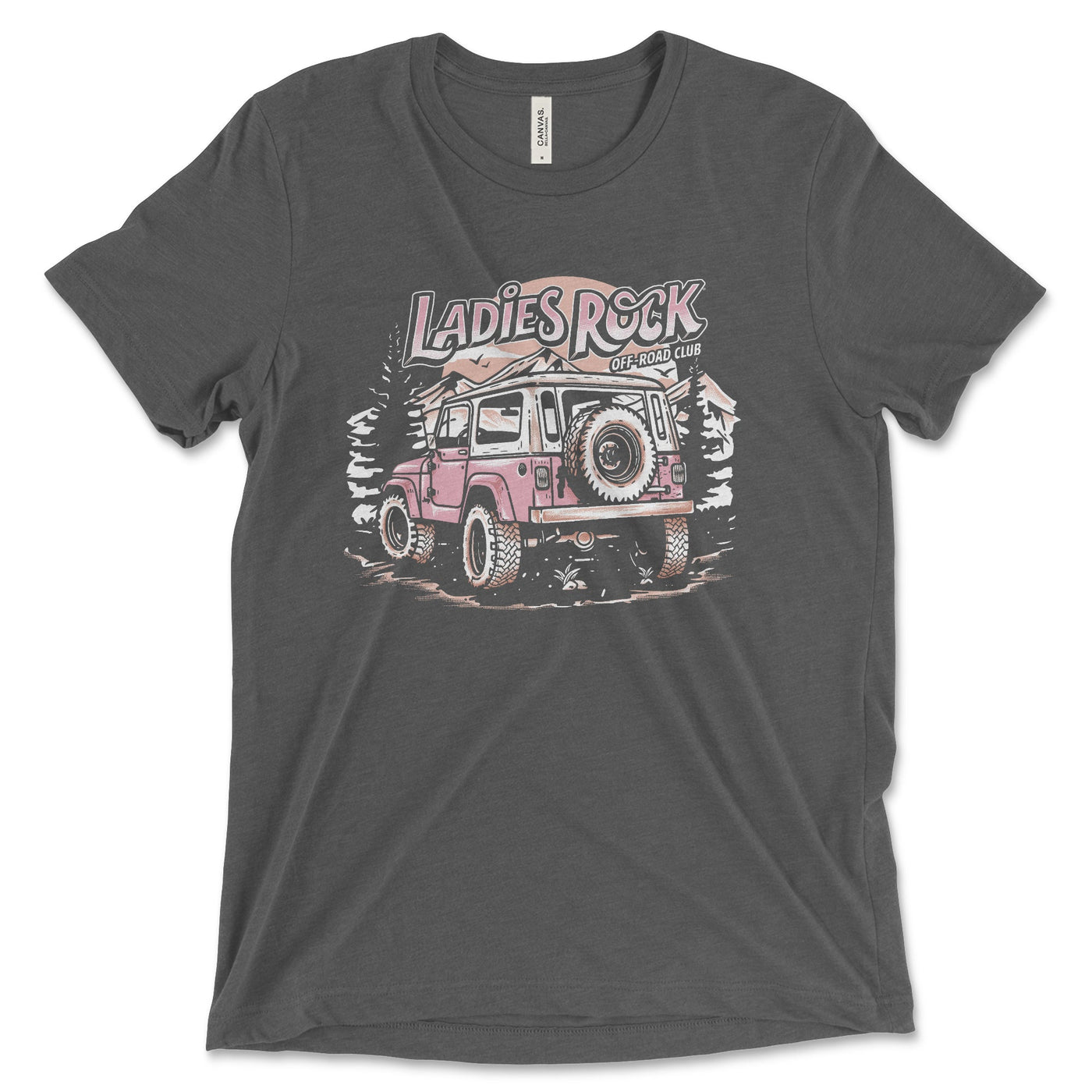 LROC Bella Canva Unisex Tee Shirt - Goats Trail Off - Road Apparel Company