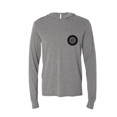 LROC Jersey Hooded Long Sleeve Shirt Small / Grey Tri-Blend Long-Sleeve T-shirt