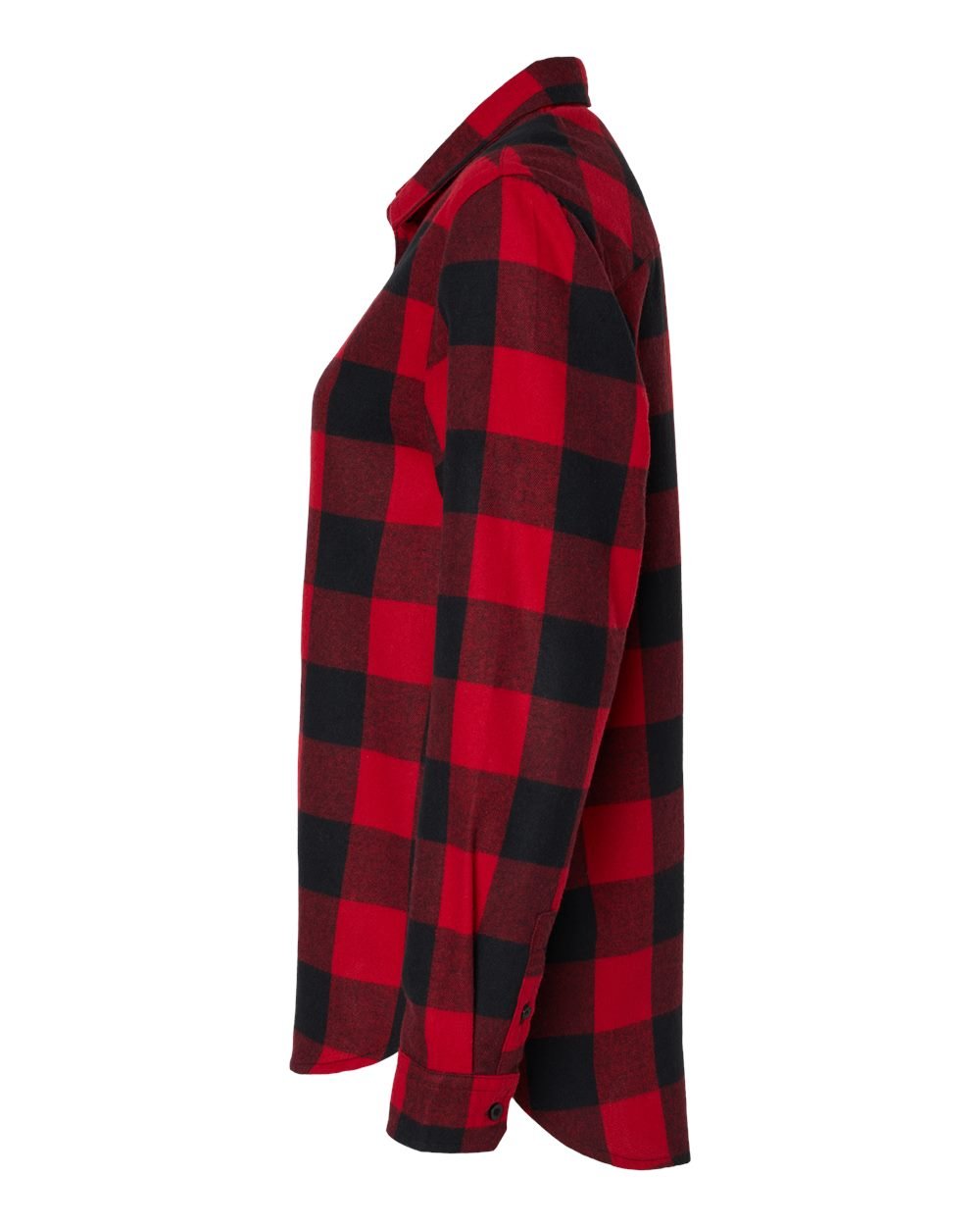 LROC Red and Black Checkered Flannel Button-Up Flannel