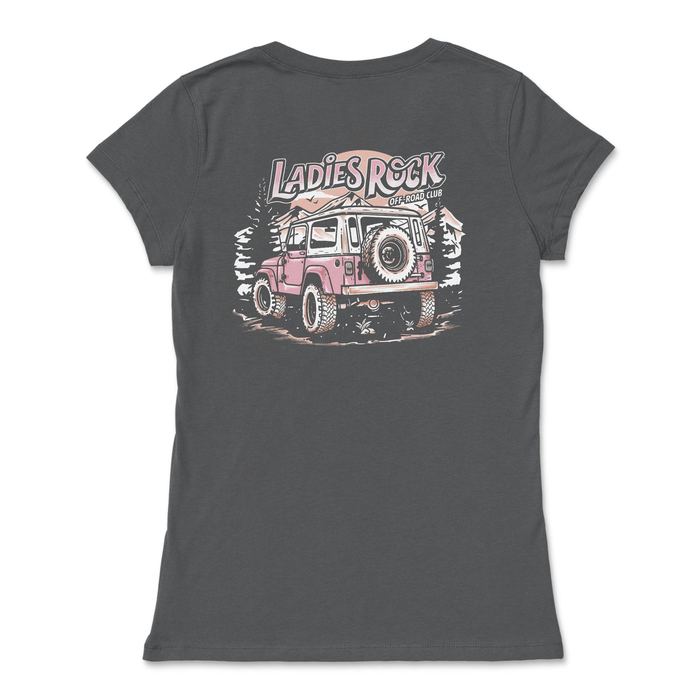 LROC Wilderness Women's V - Neck Tee - Goats Trail Off - Road Apparel Company