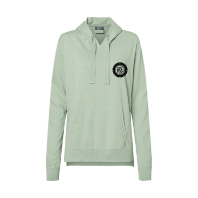 LROC Women's Sueded Jersey Hoodie Greenstor / Small Hooded Sweatshirt
