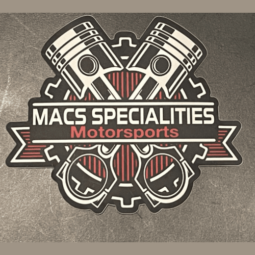 Macs Specialties Motorsports Stickers - Goats Trail