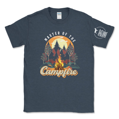 Master of the Campfire Tee Shirt - Goats Trail Off-Road Apparel Company
