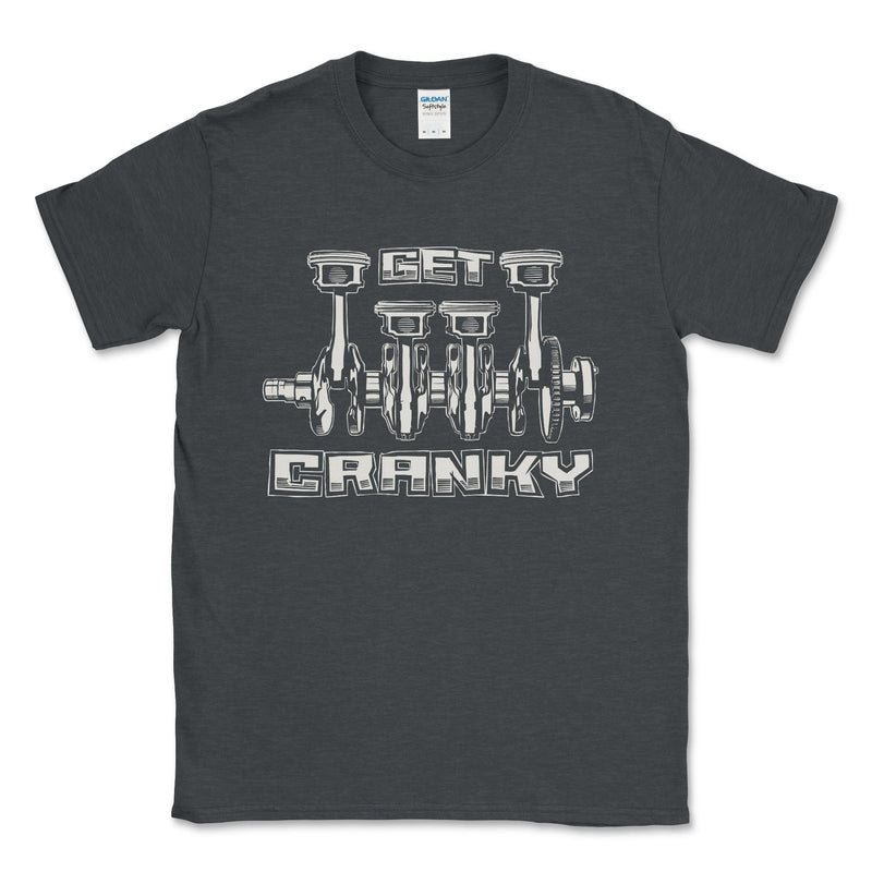 Mechanics Shirt - Funny Get Cranky Softstyle Tee - Goats Trail