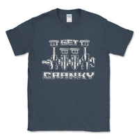 Mechanics Shirt - Funny Get Cranky Softstyle Tee - Goats Trail