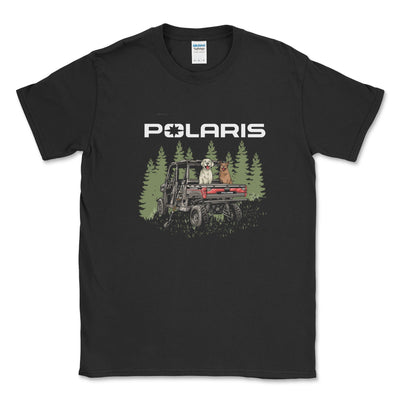 Men's Big and Tall Polaris Dog Lover Tee Shirt Black / LT Big and Tall Shirts