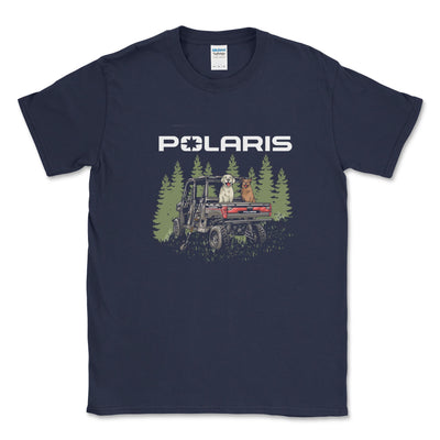 Men's Big and Tall Polaris Dog Lover Tee Shirt Navy / LT Big and Tall Shirts