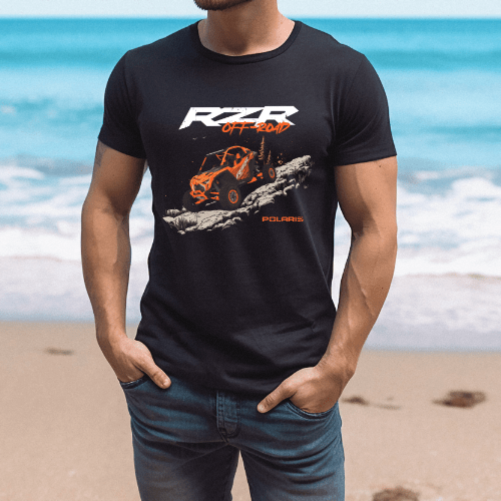 Men's Big and Tall Polaris RZR Turbo Off Road Tee Shirt Big and Tall Shirts