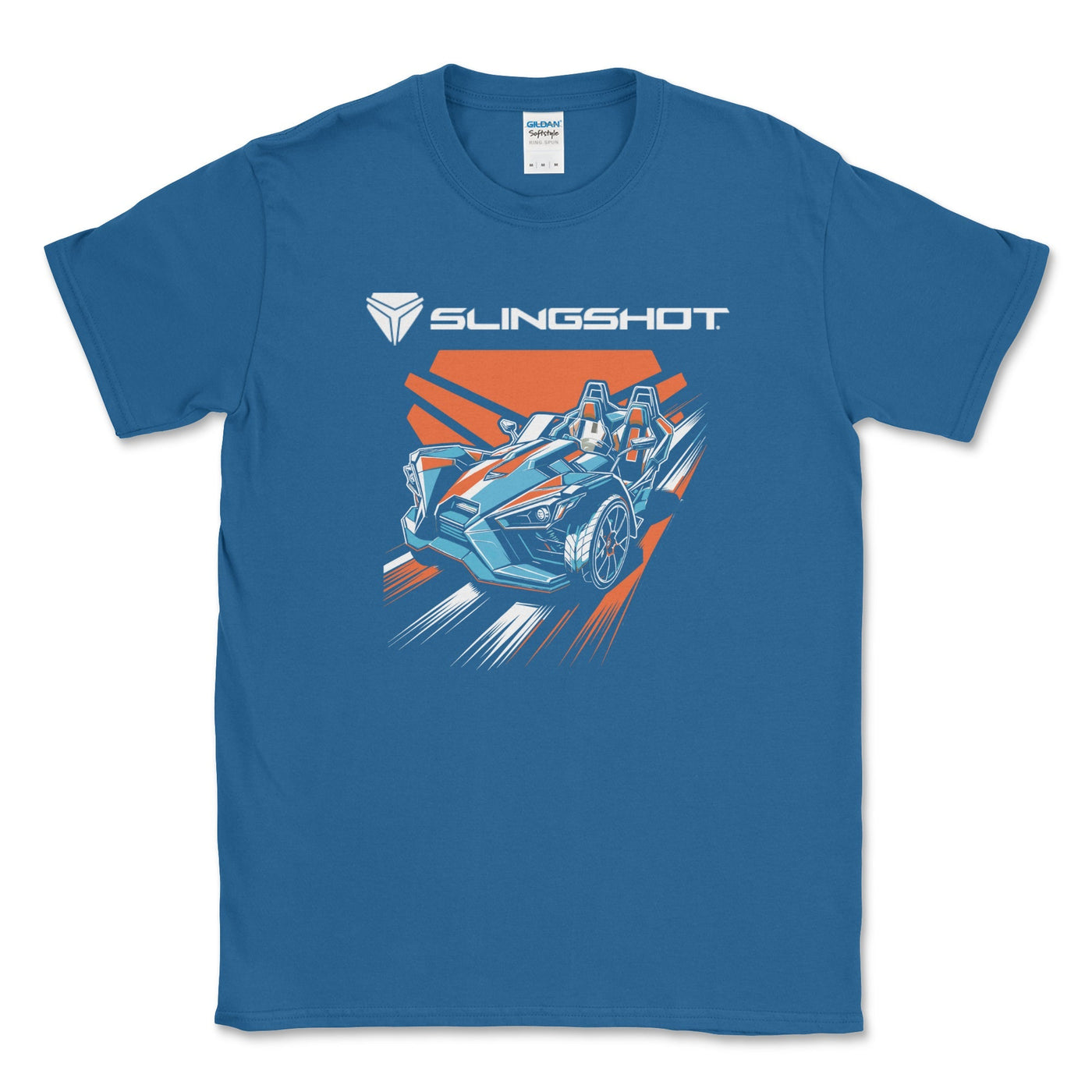Men's Big and Tall Polaris Slingshot Open-Roadster Tee Royal / LT Big and Tall Shirts