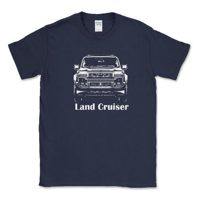 Men's Big and Tall-Toyota 2025 Land Cruiser Shirt Navy / LT Big and Tall Shirts