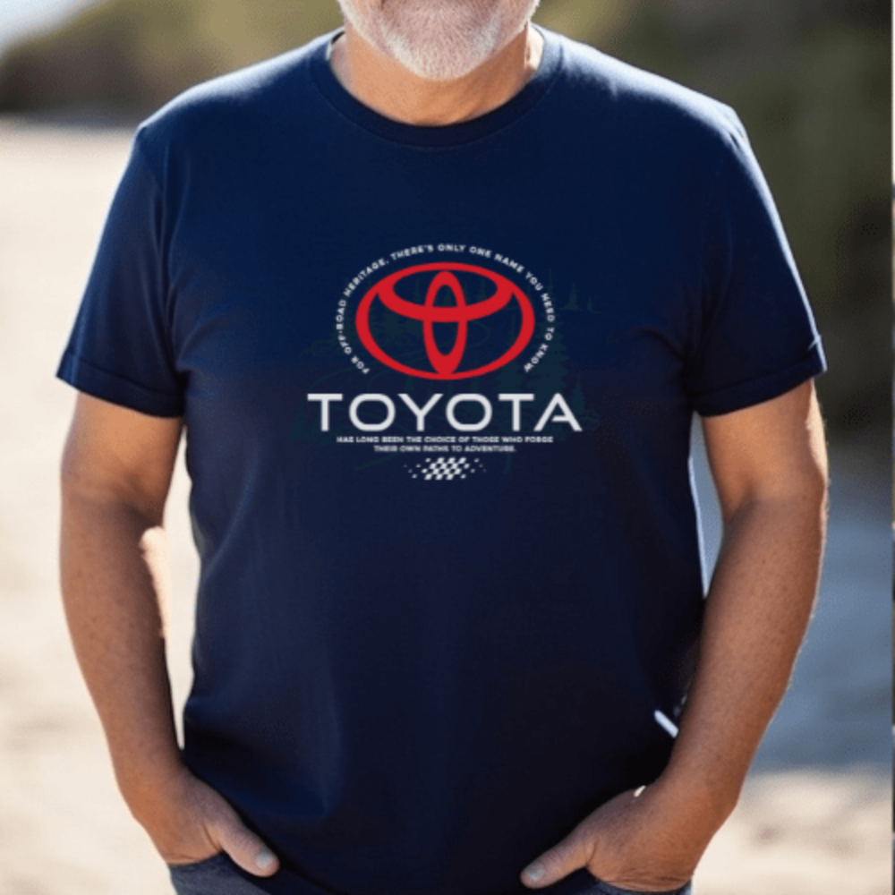 Men's Big and Tall-Toyota Off Road Shirt-Official Gear Big and Tall Shirts