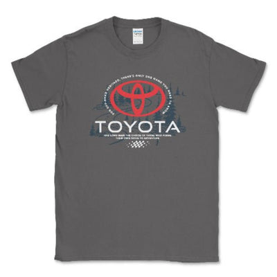 Men's Big and Tall-Toyota Off Road Shirt-Official Gear Charcoal / LT Big and Tall Shirts