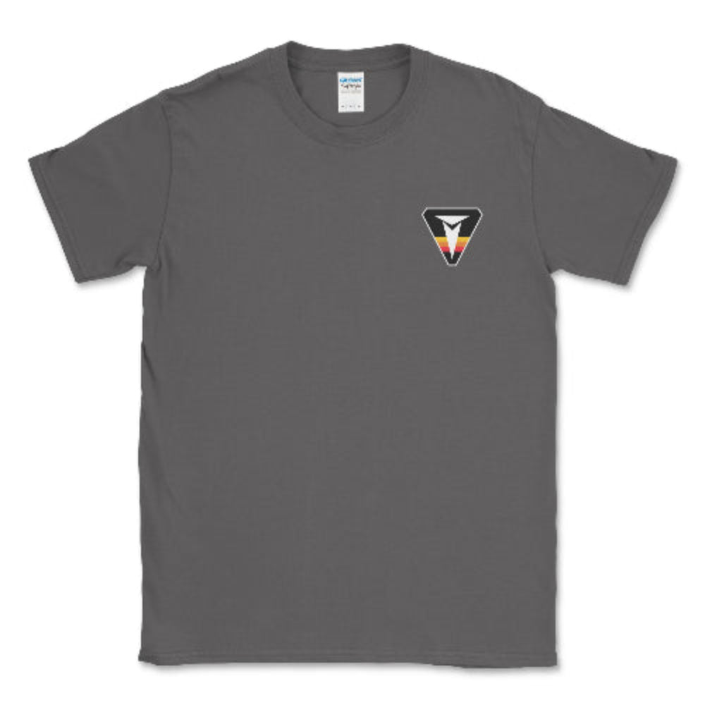 Men’s Big and Tall Toyota Tee – Iconic Retro Apparel Charcoal / LT Big and Tall Shirts