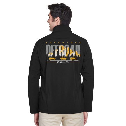 Men's Jackets-Adventure Offroad Men's Soft Shell Jacket