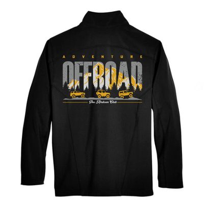 Men's Jackets-Adventure Offroad Black / Small Men's Soft Shell Jacket