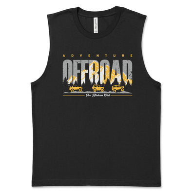 Men's Adventure Offroad-The Airdown Club Muscle Tee - Goats Trail Off-Road Apparel Company