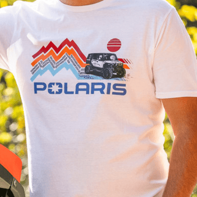 Men's Big and Tall Polaris Rugged Offroad Tee - Goats Trail Off - Road Apparel Company