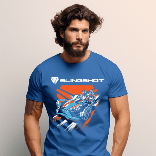 Men's Big and Tall Polaris Slingshot™ Open - Roadster Tee - Goats Trail Off - Road Apparel Company