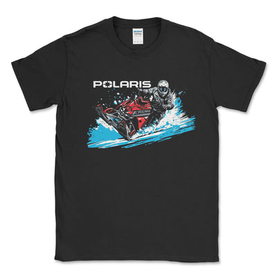 Men's Big and Tall Polaris® Snowmobile Tee - Goats Trail Off - Road Apparel Company