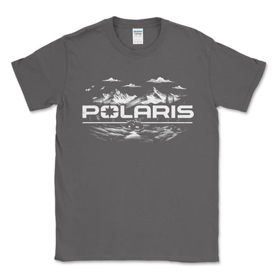 Men's Big and Tall Polaris UTV Wilderness Tee Shirt - Goats Trail Off - Road Apparel Company