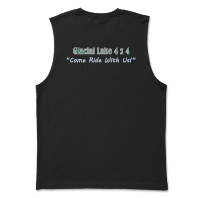 Men's Glacial Lake Club 4x4 Muscle Tank Top - Goats Trail Off - Road Apparel Company