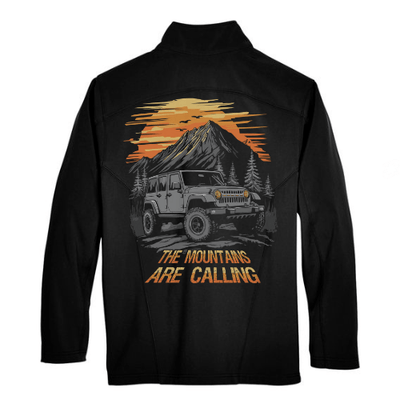 Men's Jacket - The Mountains Are Calling - Goats Trail Off - Road Apparel Company