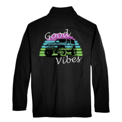 Men's Neon Good Vibes Offroad Jacket - Goats Trail Off - Road Apparel Company