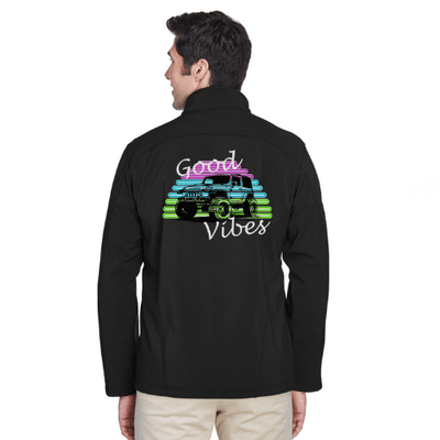 Men's Neon Good Vibes Offroad Jacket - Goats Trail Off - Road Apparel Company