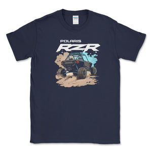 Men's Polaris Big and Tall RZR T-shirt - Goats Trail Off - Road Apparel Company