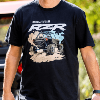 Men's Polaris Big and Tall RZR T-shirt - Goats Trail Off - Road Apparel Company