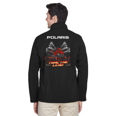 Men's Polaris® Indy Snowmobile Black Jacket - Goats Trail Off - Road Apparel Company