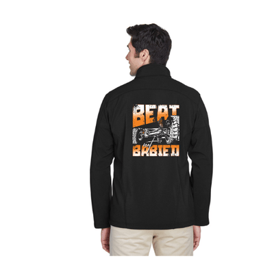 Men's Soft Shell Jacket - Beat Not Babied - Goats Trail Off - Road Apparel Company