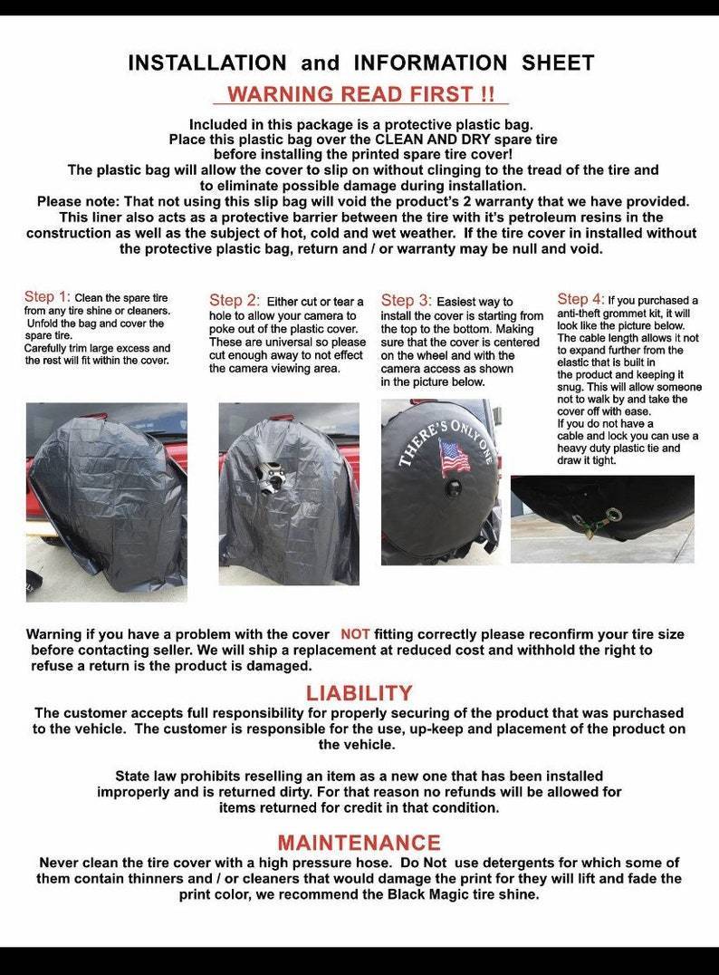 No One Fights Alone First Responders Spare Tire Cover - Goats Trail