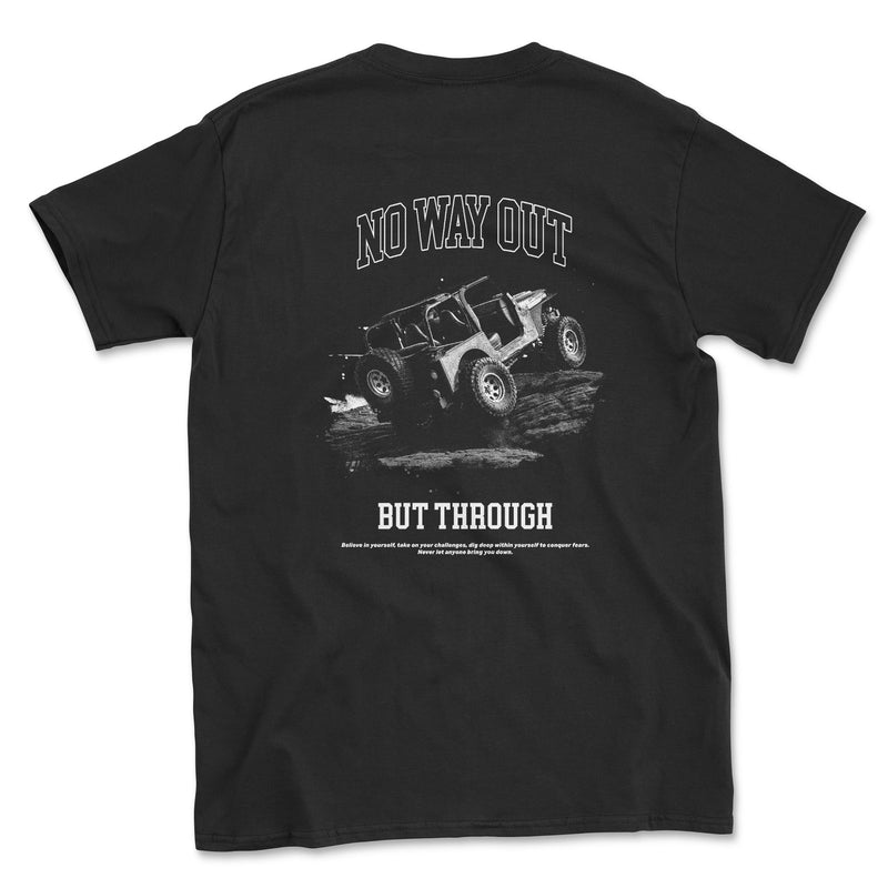 No Way Out But Through Offroad Tee - Goats Trail