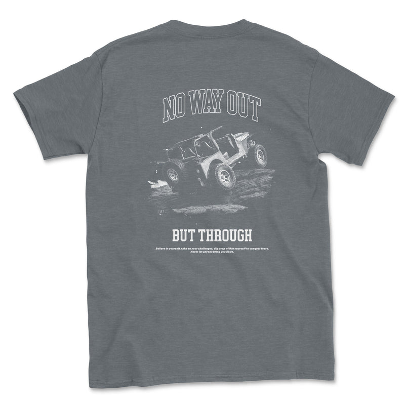 No Way Out But Through Offroad Tee - Goats Trail
