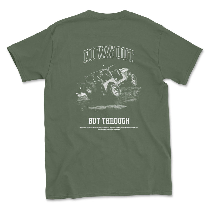 No Way Out But Through Offroad Tee - Goats Trail