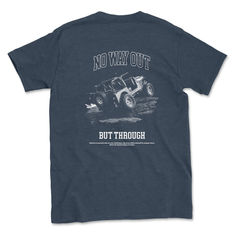No Way Out But Through Offroad Tee - Goats Trail