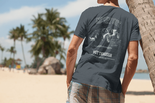No Way Out But Through Offroad Tee - Goats Trail