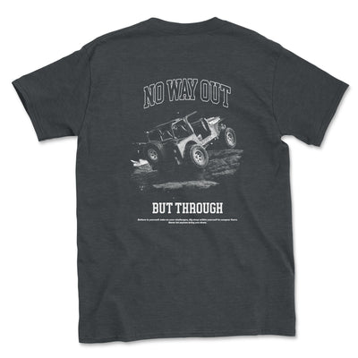 No Way Out But Through Offroad Tee Black / Small Unisex T-shirt