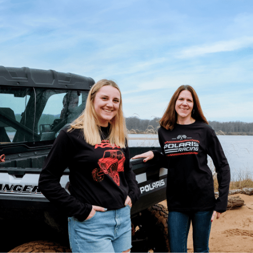 Official Polaris RZR Longsleeve Tee for Adventure Seekers - Goats Trail Off - Road Apparel Company