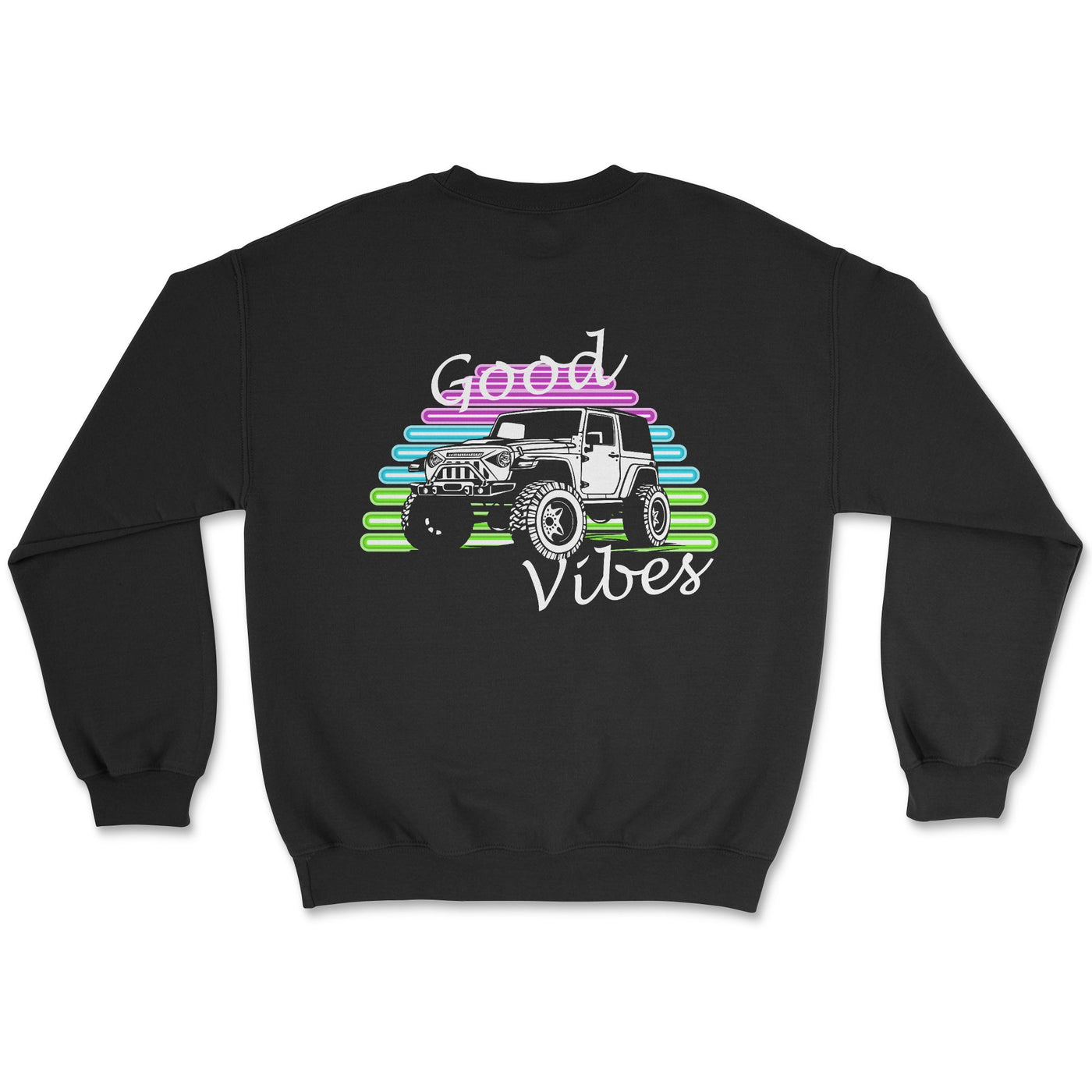 Offroad Good Vibes 4x4 Crewneck - Goats Trail Off-Road Apparel Company