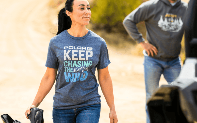 Polaris Adventure Apparel - Keep Chasing The Wild Tee - Goats Trail