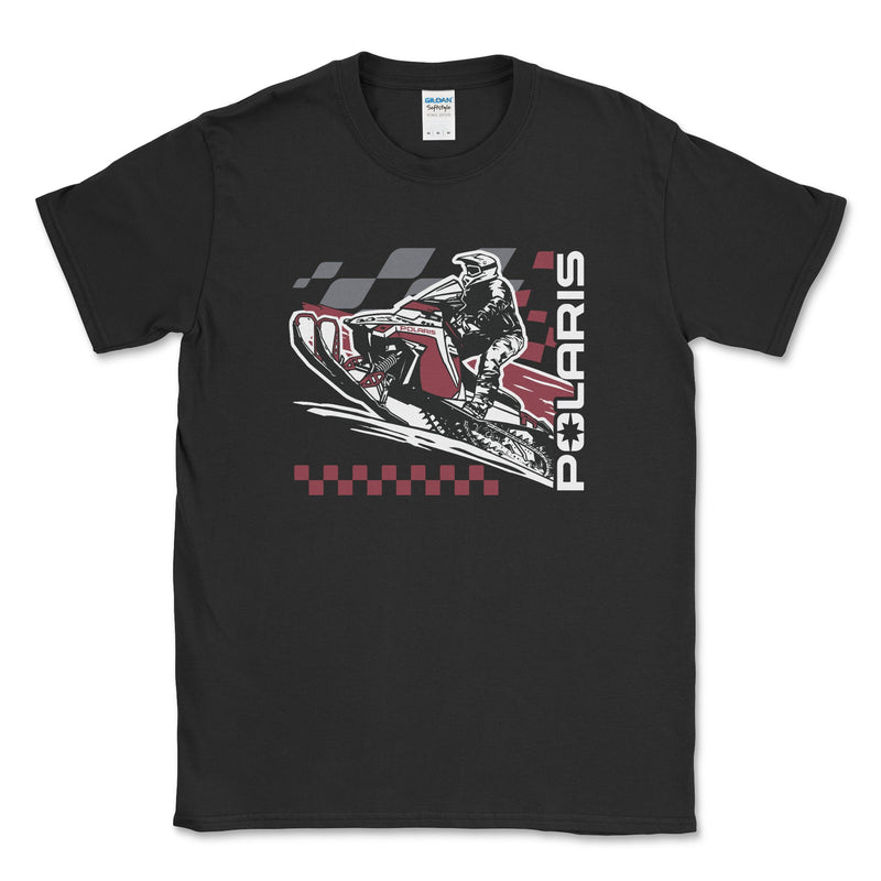 Polaris Adventure Driven Snowmobile T-shirt - Goats Trail