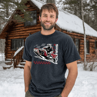 Polaris Adventure Driven Snowmobile T-shirt - Goats Trail