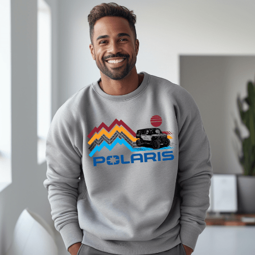 Polaris Adventure Offroad Crewneck Sweatshirt - Goats Trail Off - Road Apparel Company