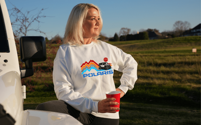 Polaris Adventure Offroad Crewneck Sweatshirt - Goats Trail
