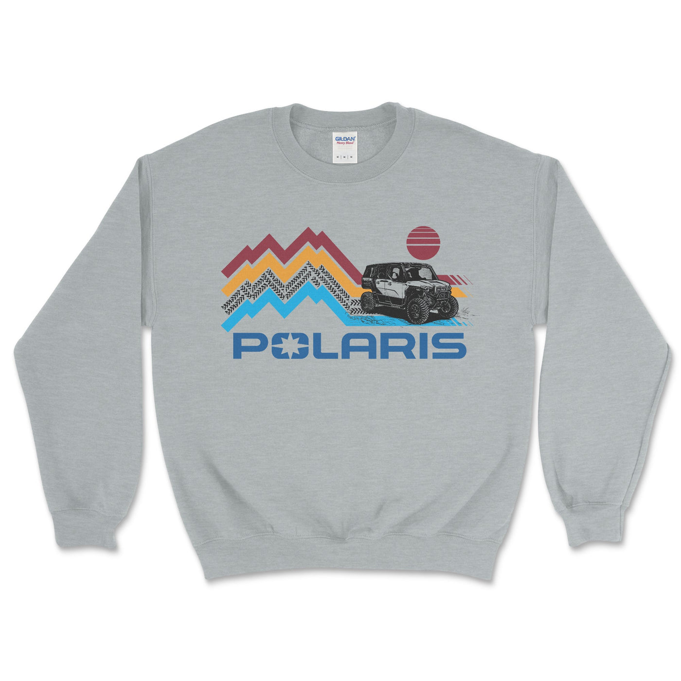 Polaris Adventure Offroad Crewneck Sweatshirt - Goats Trail Off - Road Apparel Company