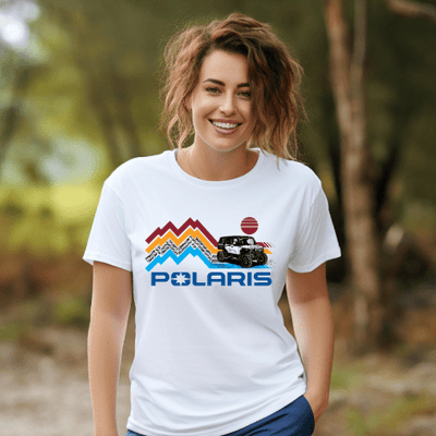 Polaris Adventure Ready Off Road Tee Shirt - Goats Trail Off - Road Apparel Company